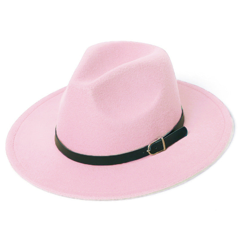 European And American Retro Jazz Hat In The British Style