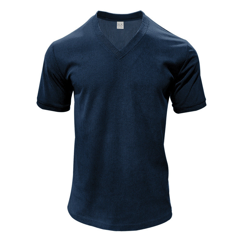 American-style Loose-fit Casual Mens T-shirt