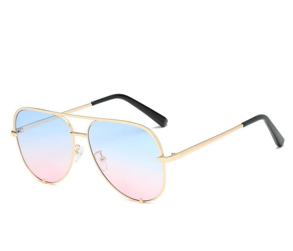 Luxury Lady Vintage Round Metal  Sunglasses For  Driving Black Retro Mirror Sunglasses Woman  Shade Sunglasses With  UV400 Protection