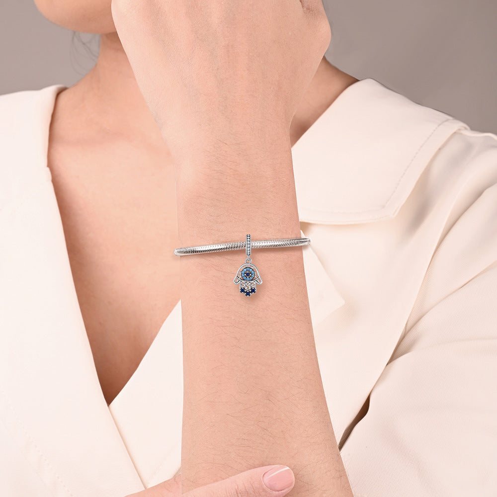 DIY Bracelet With Evil-eye Beads