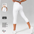 Womens Tight-fitting Shaping Capri Cycling Pants