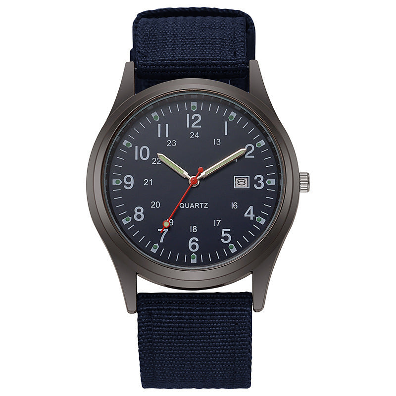 Mens Casual Calendar Sports Quartz Watch
