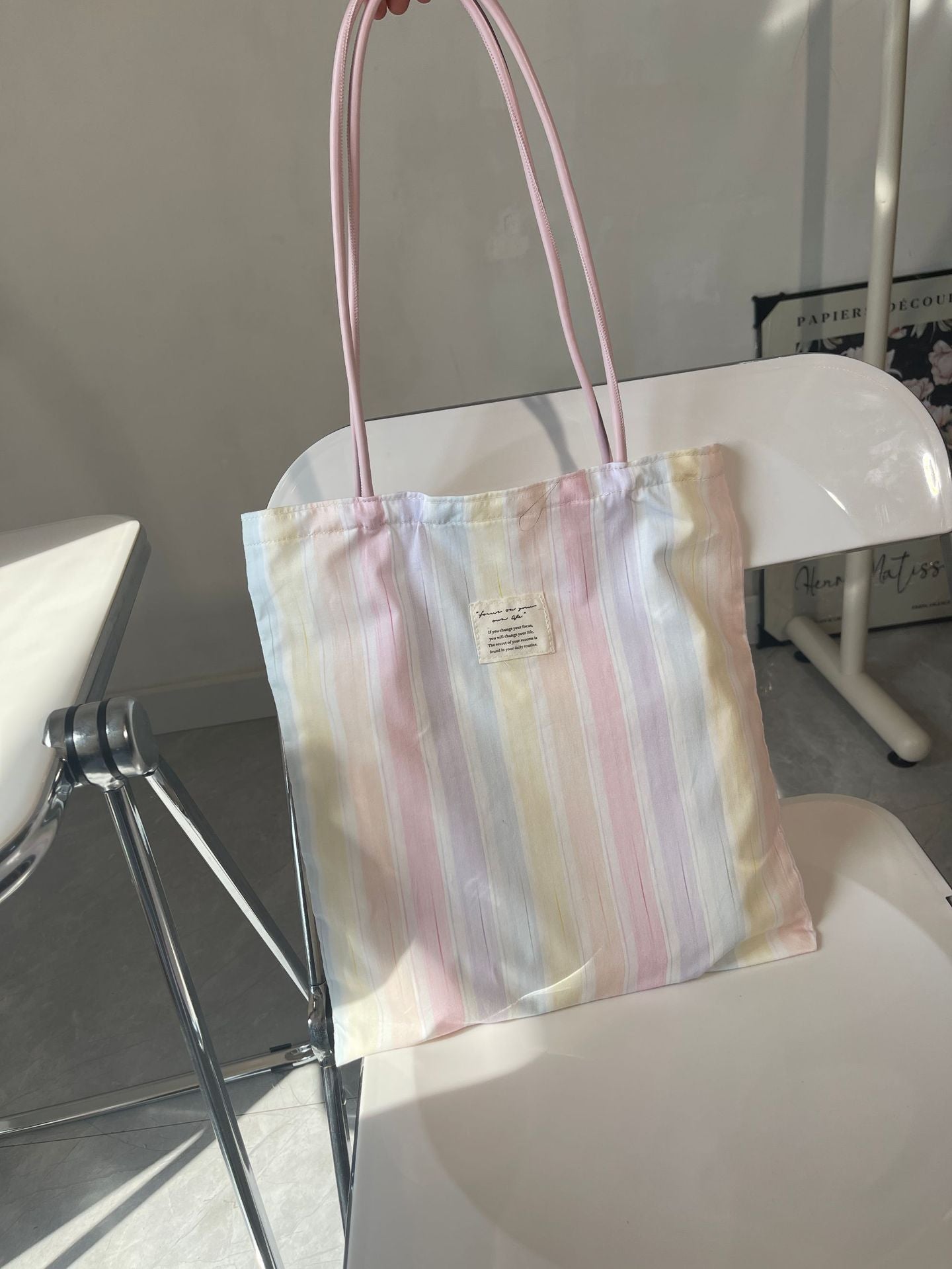 Floral-print Large-capacity Womens Shoulder Bag