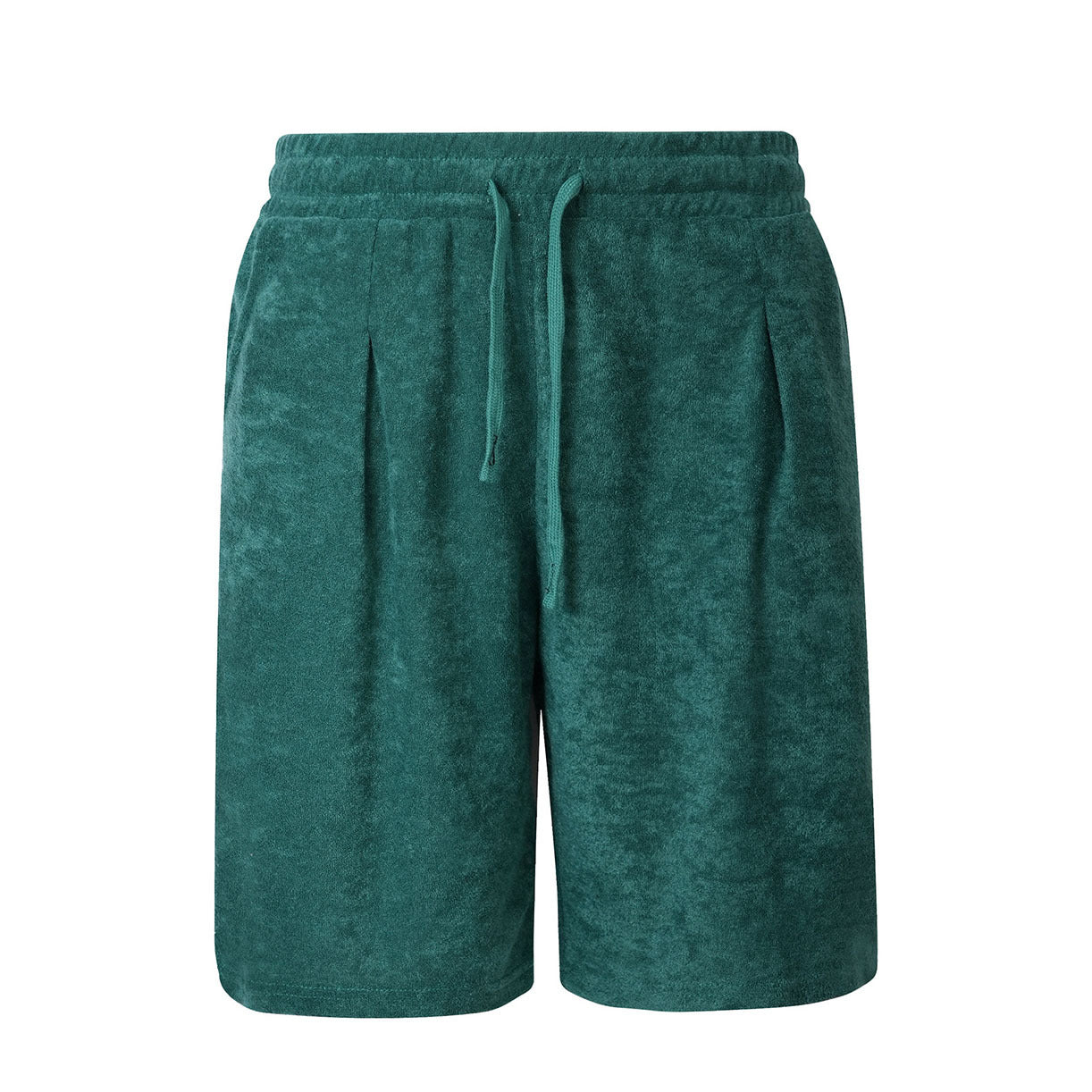 Mens Jacquard Casual Loose-fit Shorts