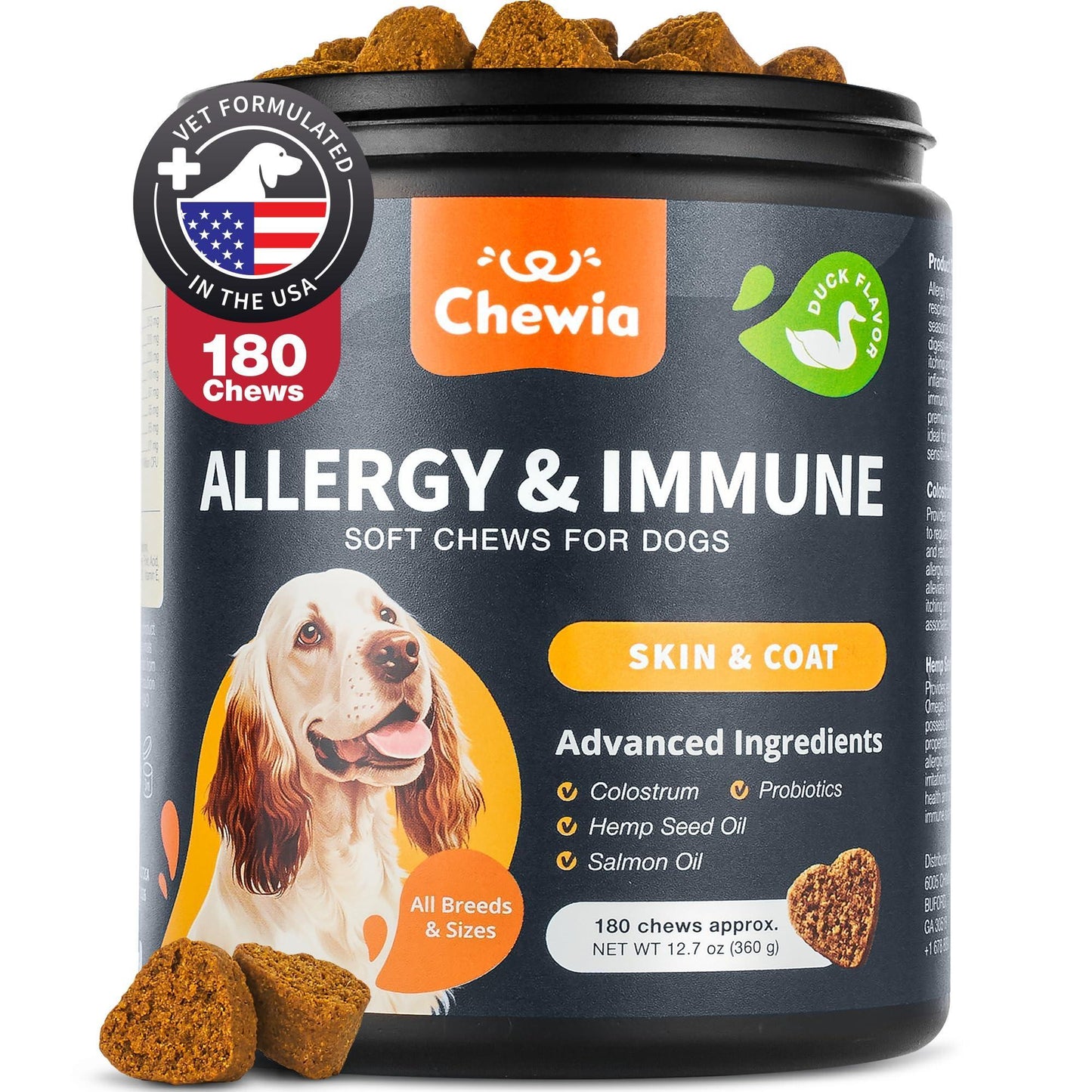 Dog Allergy Relief Chews Itch Relief Anti-Itch