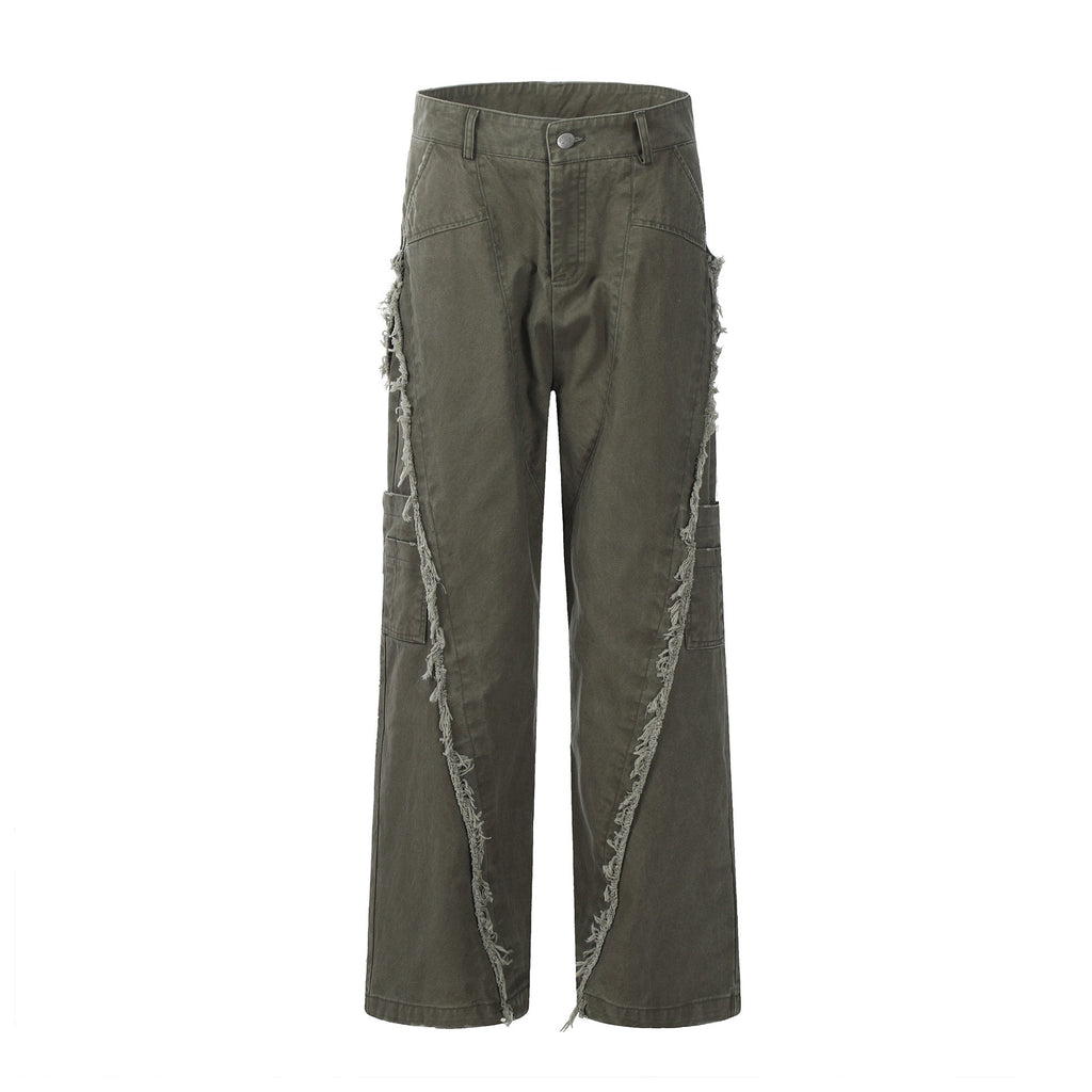American Retro Loose Washed Overalls