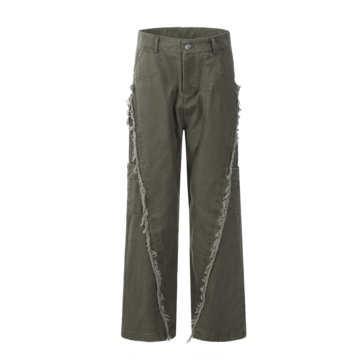 American Retro Loose Washed Overalls