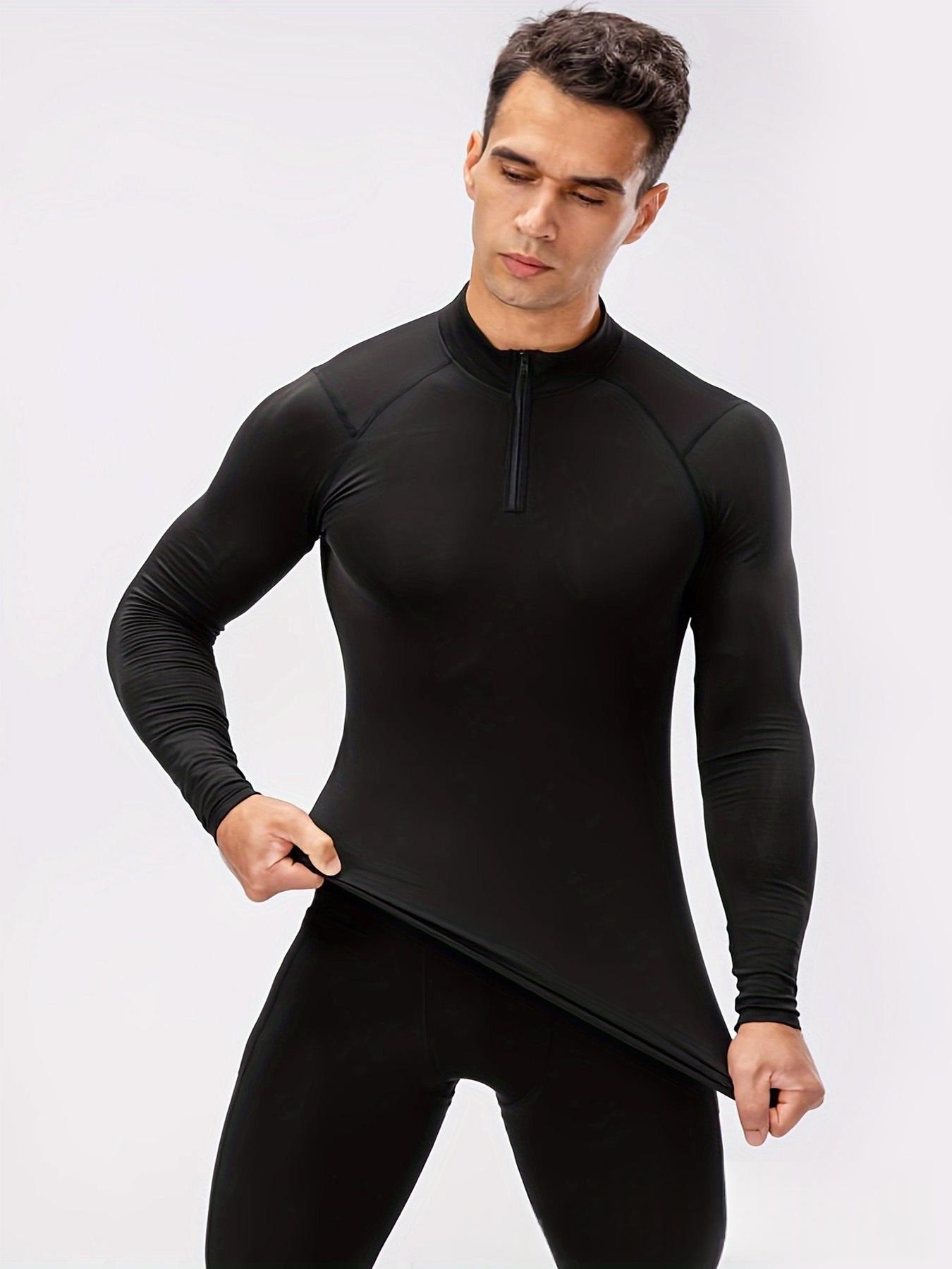 Mens Zip-up Lightweight Stand-collar Long-sleeve