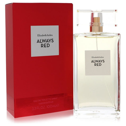 Always Red par Elizabeth Arden Eau de Toilette Vaporisateur 100 ml pour Femme