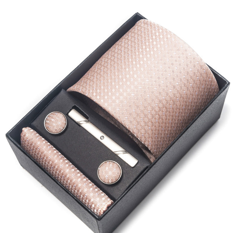 Direct-supply Mens Polyester Yarn-dyed Jacquard Formal Tie