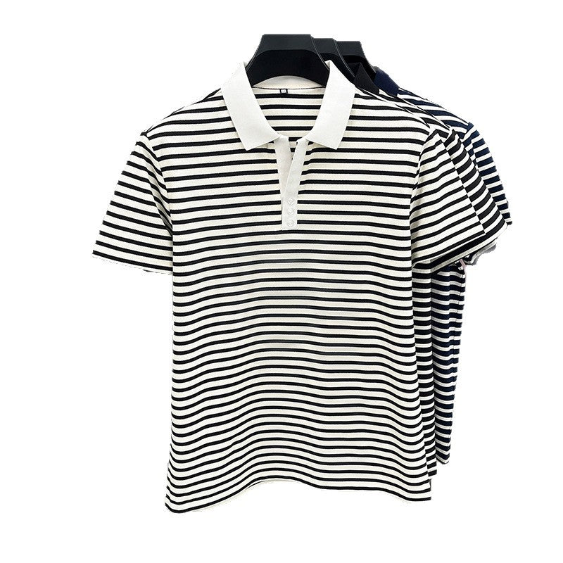Loose Harajuku Style Hong Kong Style Half Sleeve Top