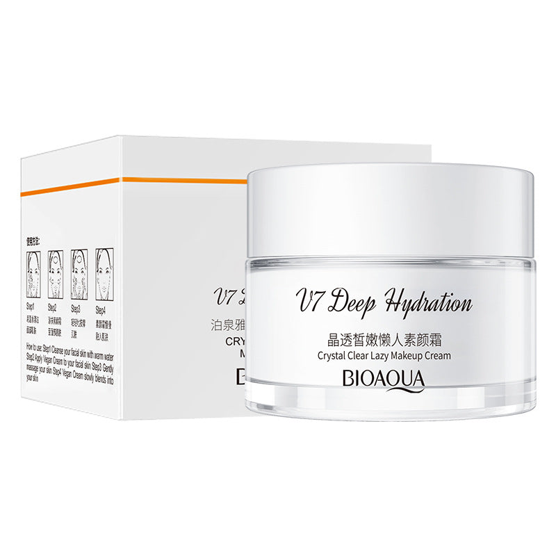 Face cream brightens complexion lazy cream