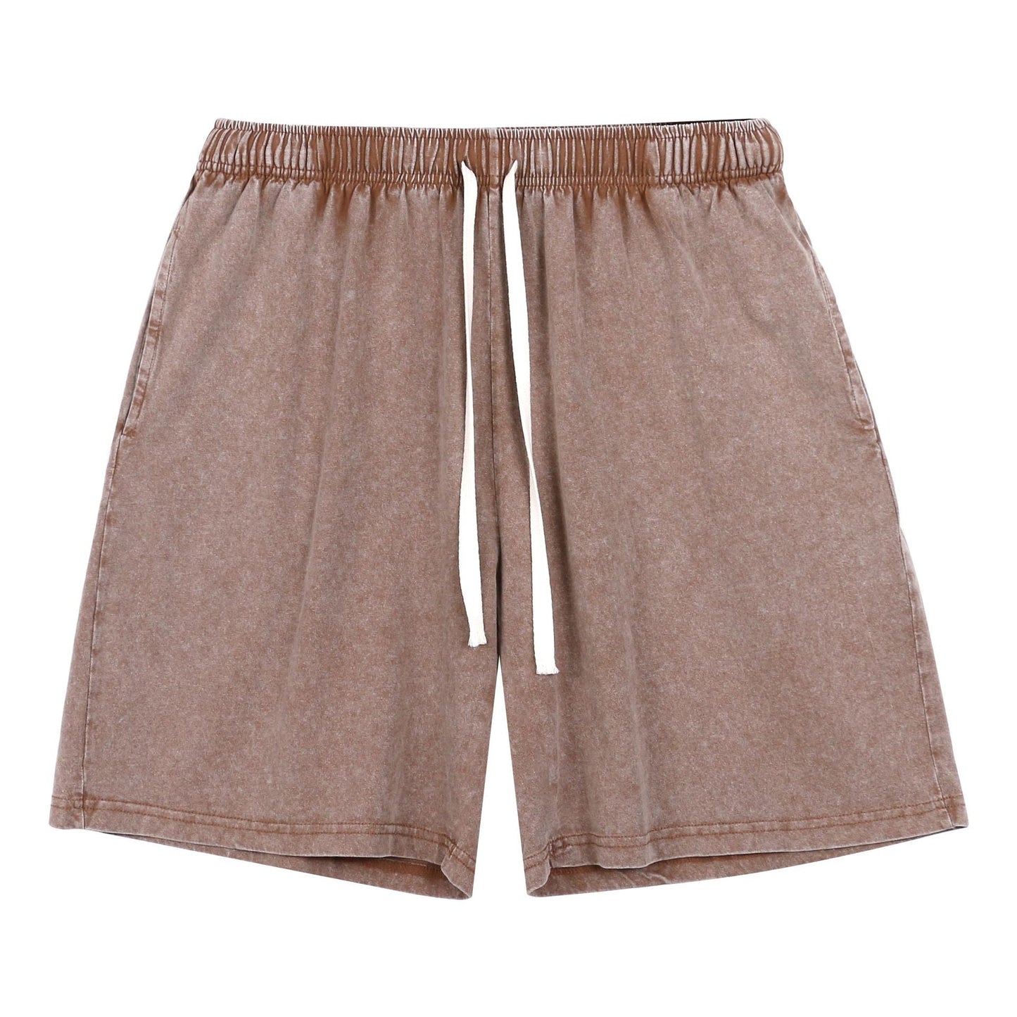 Casual Washed And Distressed Mens Shorts