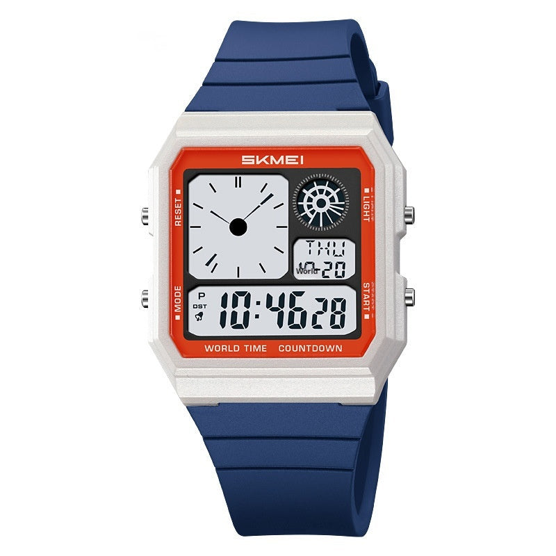Men's Waterproof Multifunctional Electronic Sports Watch