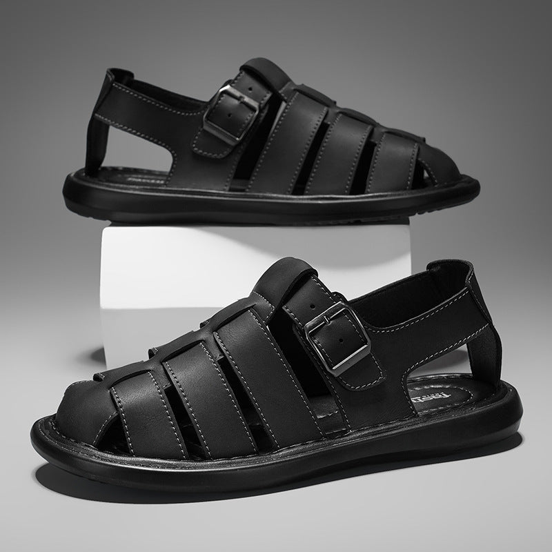 Mens Casual Hand-woven Fashionable Sandals