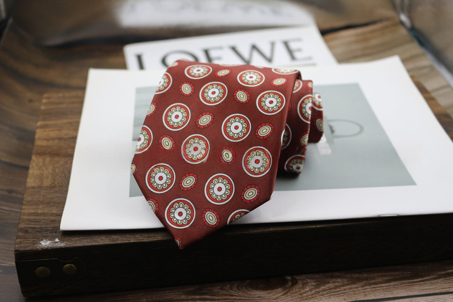 9cm Business Formal Wide-width Tie, Mens Vintage Style