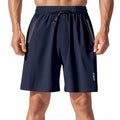 American Cross-border Men's Micro-elastic Loose Night Running Luminous Functional Quick-drying Beach Sports Plus Size Casual Shorts For Men