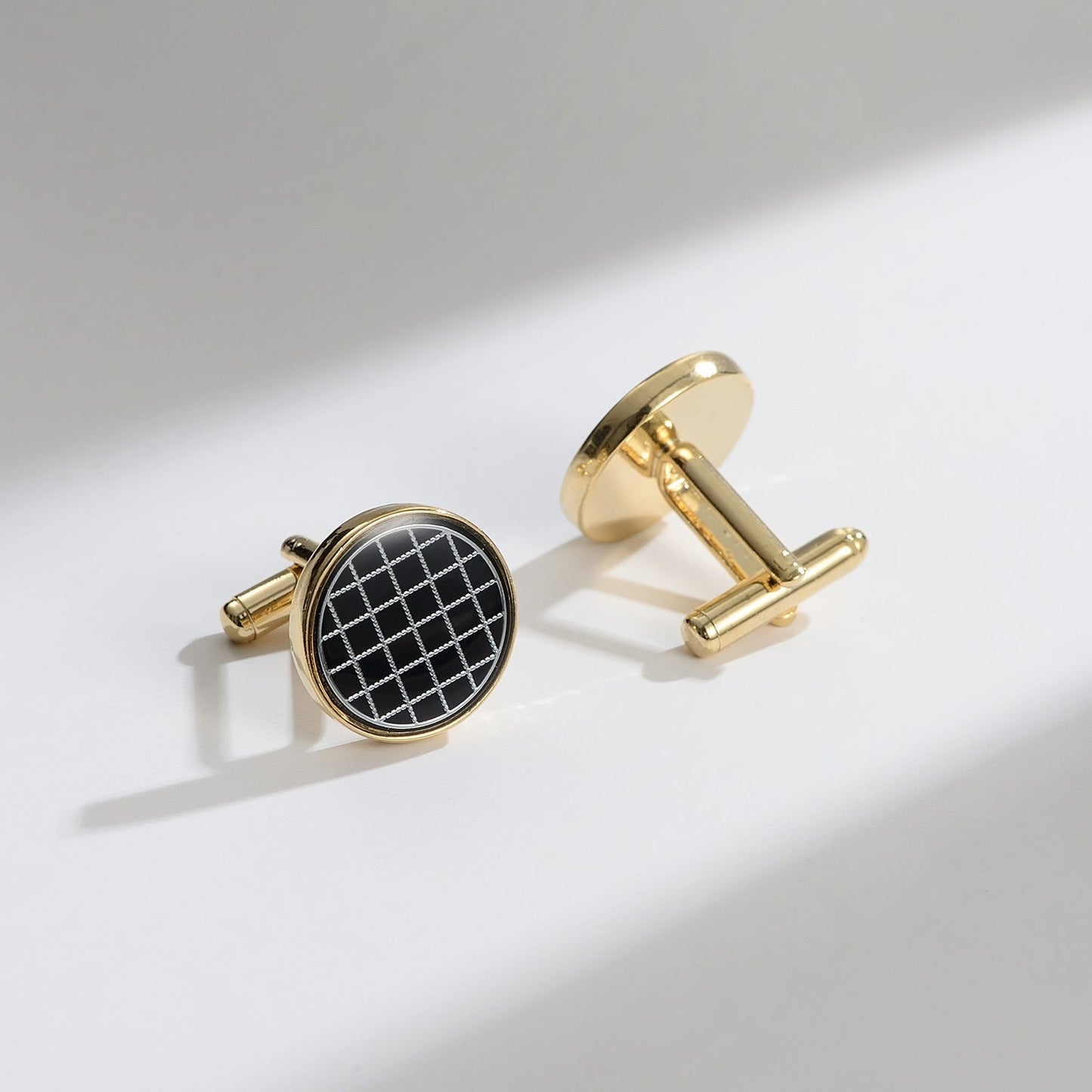 Daily Darcy New Retro Patch Copper Cufflinks