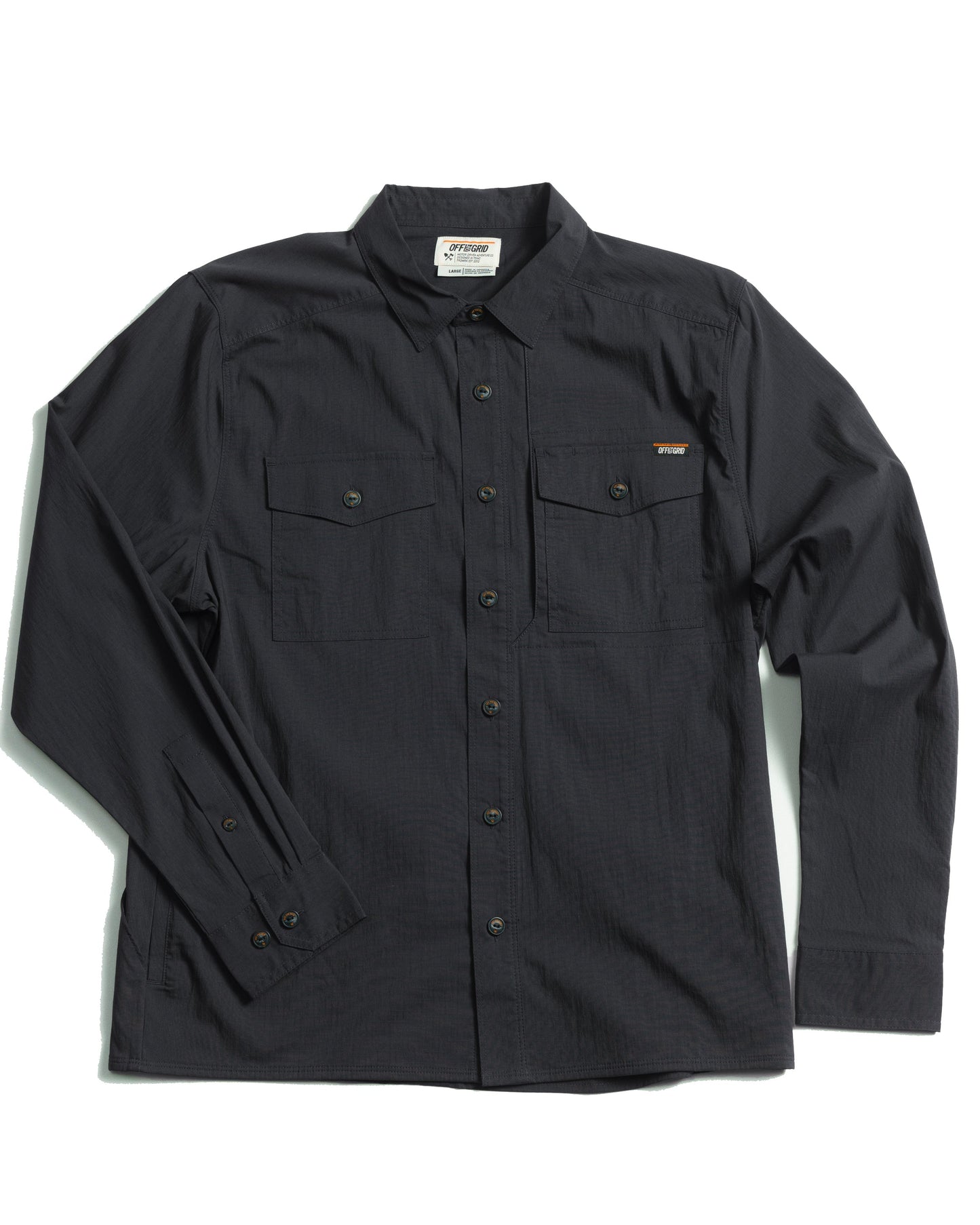 Echo Bravo LS Shirt – Vintage Black