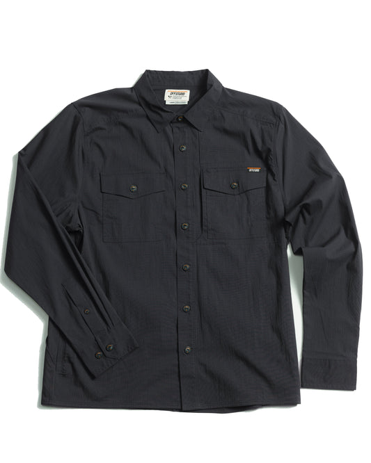 Chemise Echo Bravo LS - Noir vieilli