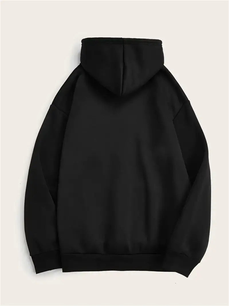 Unisex Casual Printed Hoodie