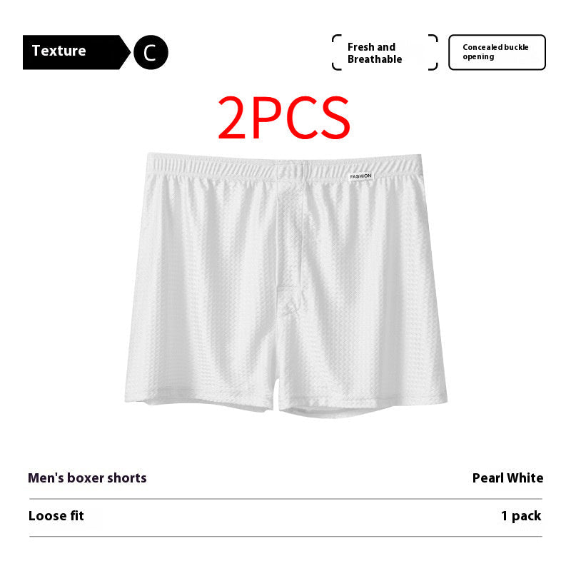 Ice Silk Arrow Pants Nylon Ice Silk Men's Boxers