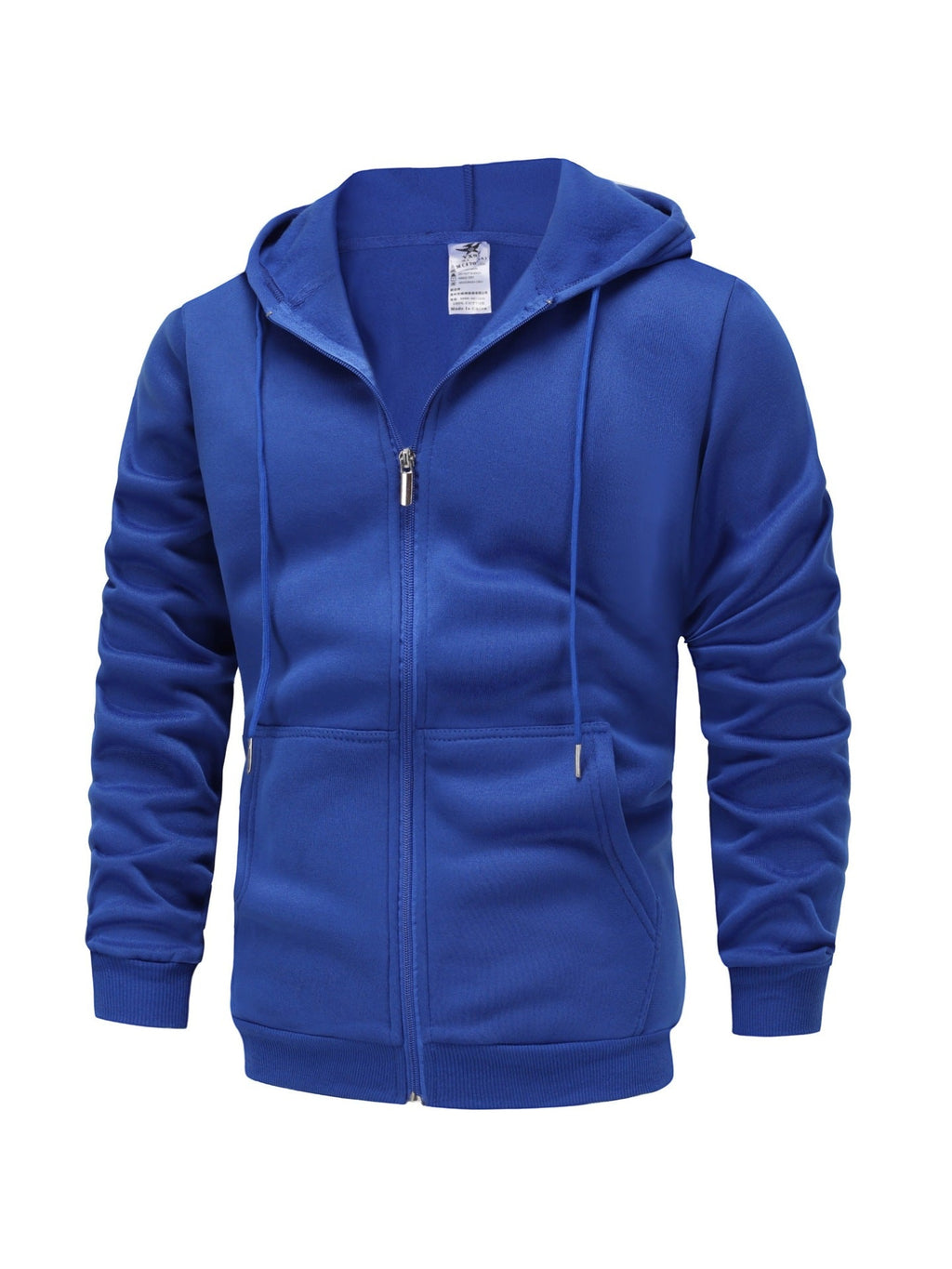 Men's Velvet Padded Hooded Sweatshirt