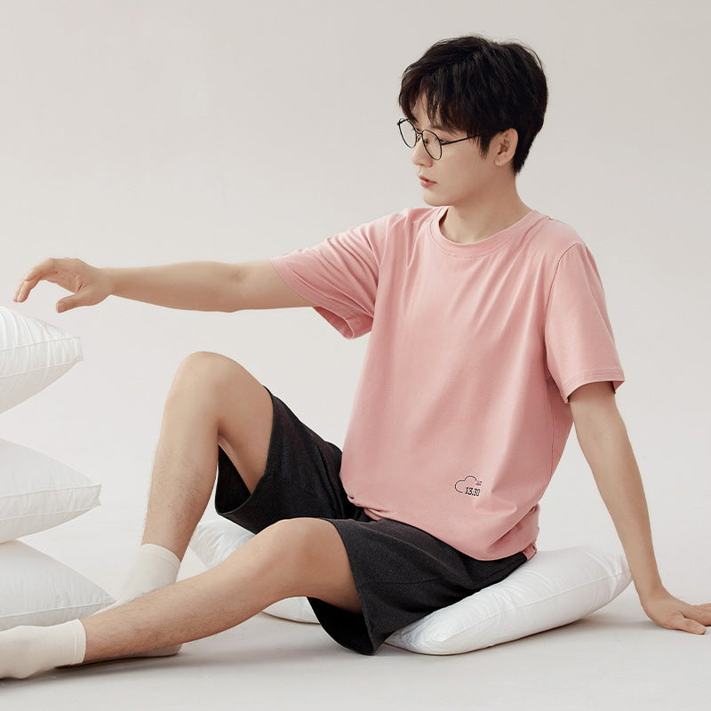 Cotton Pajamas New Boys Casual Homewear Two-piece Suit
