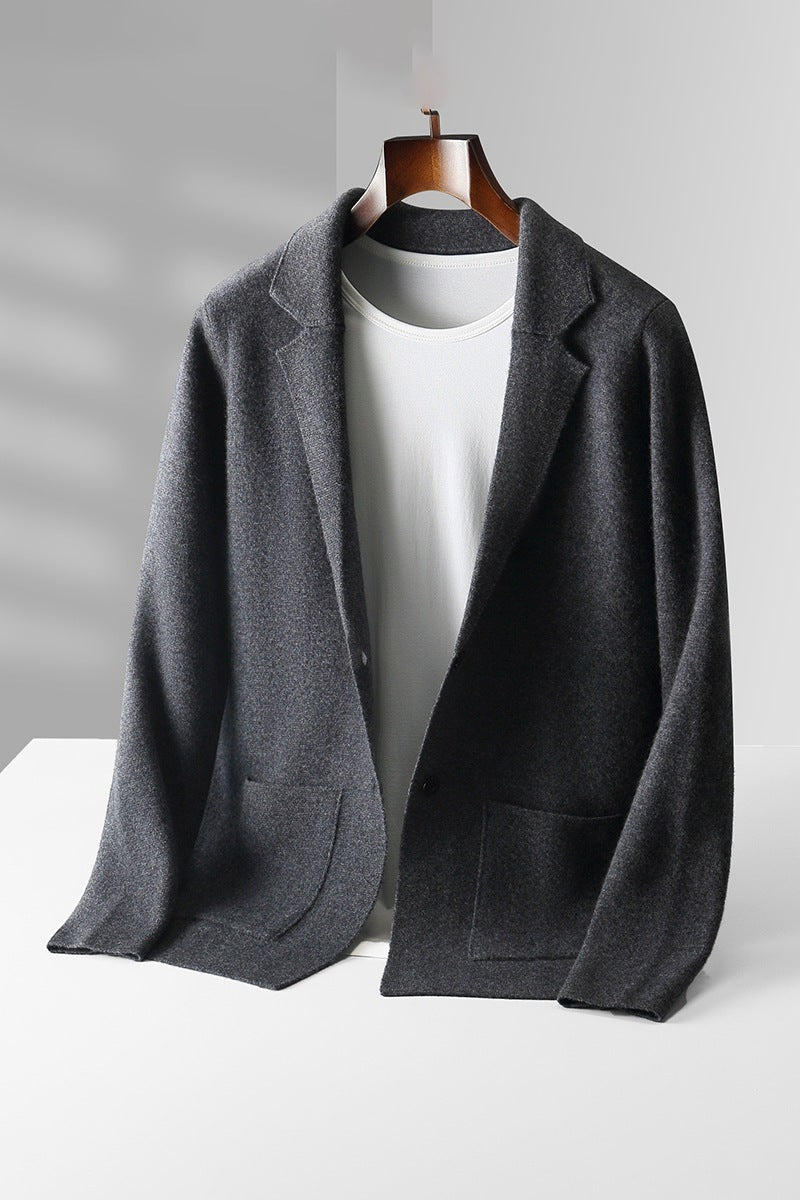 Cardigan Male V-neck Cardigan Knitted