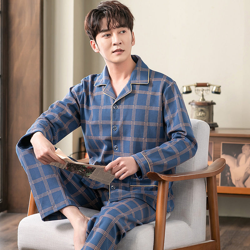 Cardigan Can Be Worn Outside Dad Wear Homewear Suit