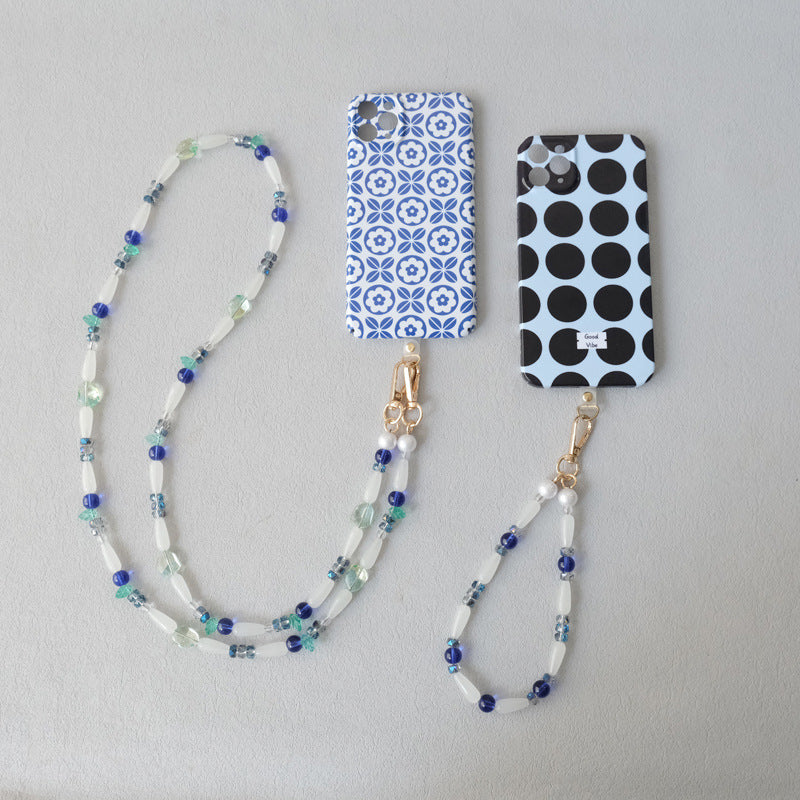 Fashion Bead Bracelet Accessories Crossbody Bag Chain