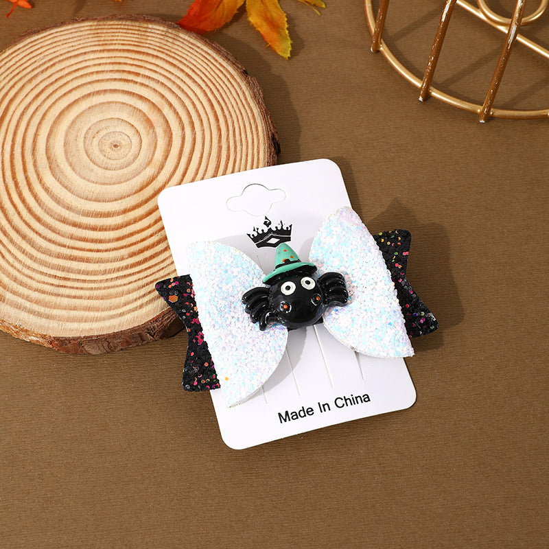 Halloween Barrettes Ghost Festival Party Festival Atmosphere Decor