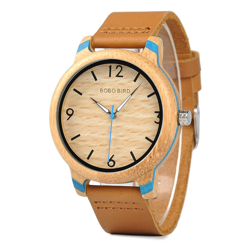 Simple And Elegant Wooden Womens Watch