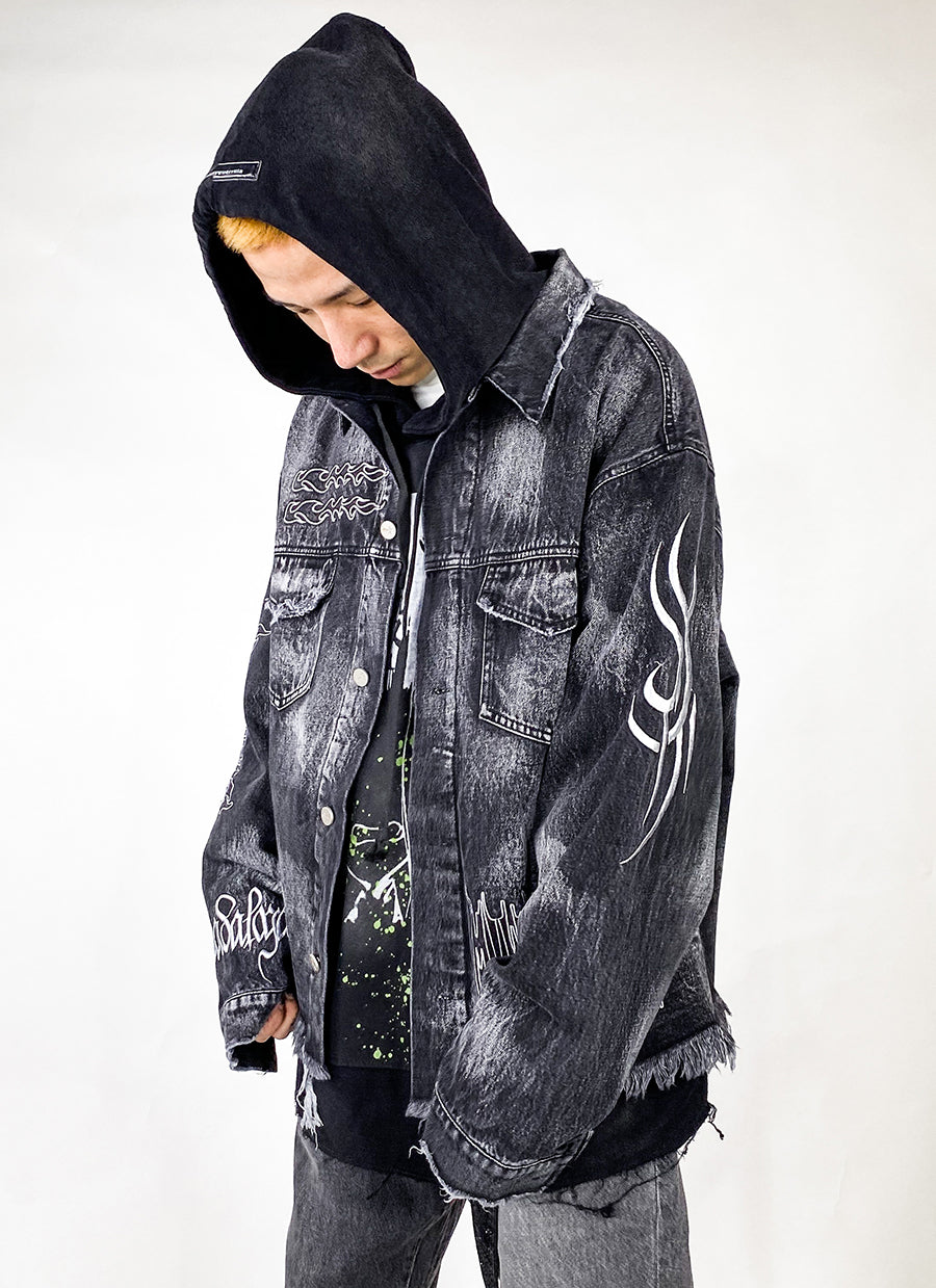 Veste en jean Shadow Destruction