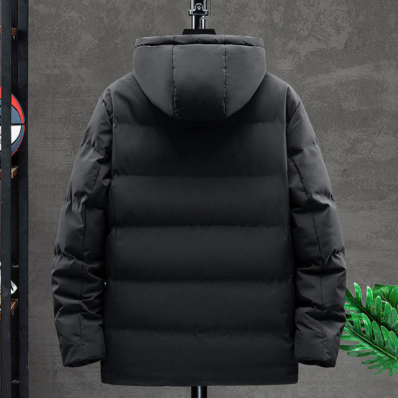 Plus-size Down Puffer Jacket With Extra Padding For Maximum Warmth