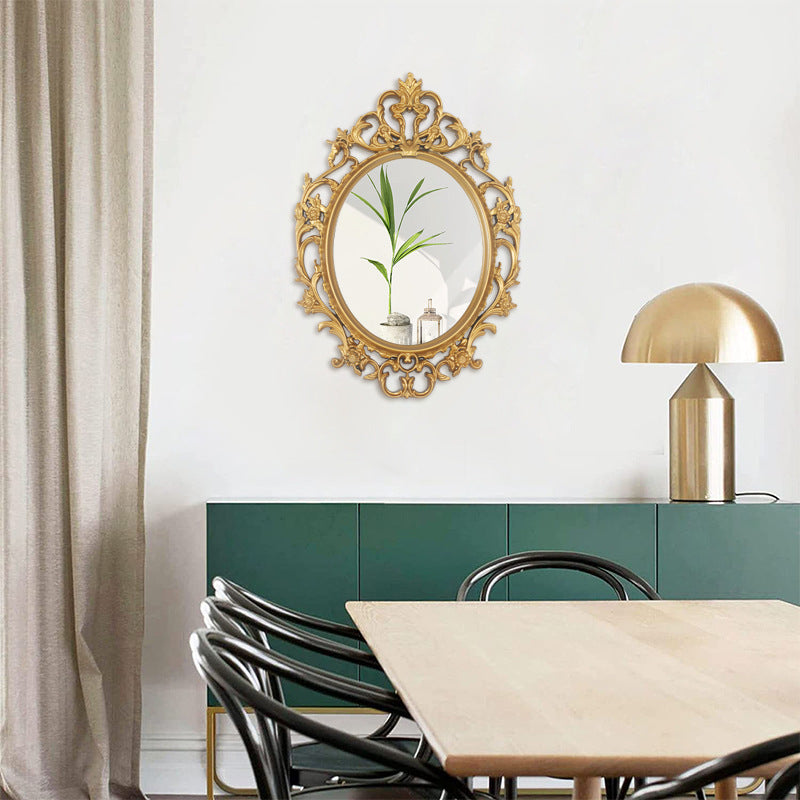 Classical Oval Decoration Retro Mirror
