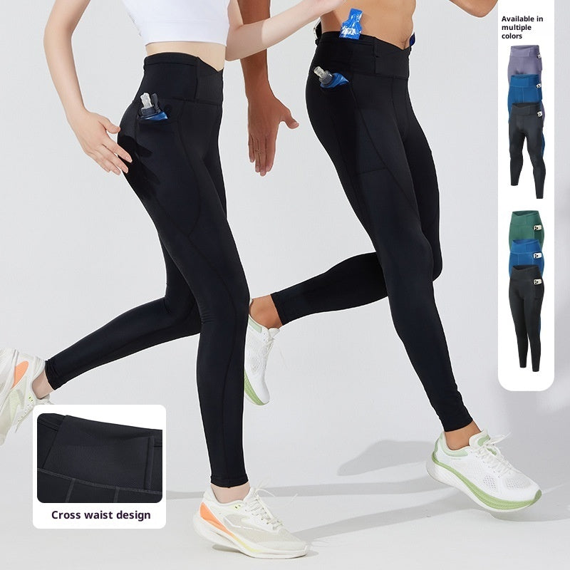 Unisex Fitness Yoga Pants Compression Stretch Leggings