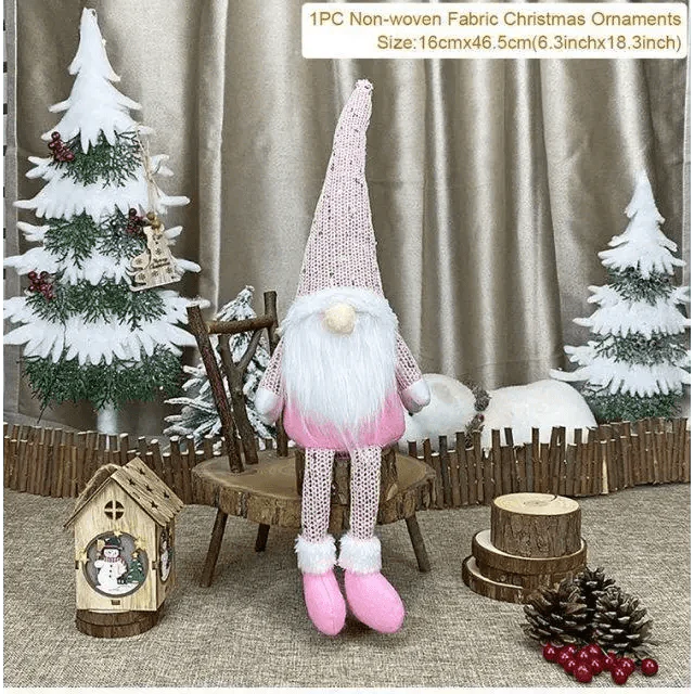 Elegance Christmas Faceless Doll Merry Christmas Decorations For Home Cristmas Ornament New Year Gift