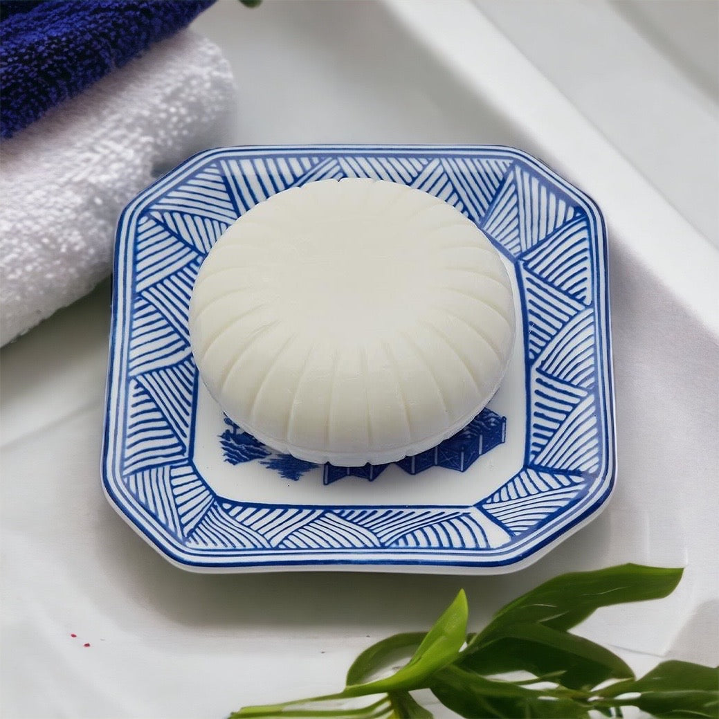 Seifenschale und Schmuckschale im Chinoiserie-Stil – Dekoratives Seifenablage-Geschenk aus Keramik