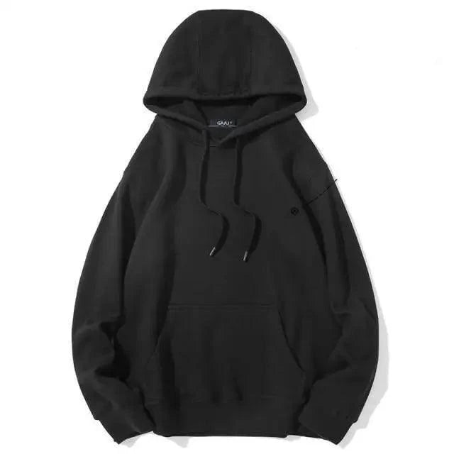 Elegant Hoodie Women High Quality Cotton Hoodies Sweatshirts Thick Fleece Winter Autumn Oversized Warm Hooded Sweatshirt Woman Men's Fleece Hoodies Hip Hop Solid Color Style Autumn Hooded Sweatshirts