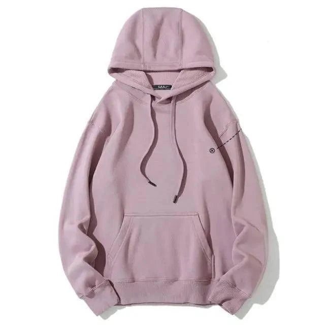 Elegant Hoodie Women High Quality Cotton Hoodies Sweatshirts Thick Fleece Winter Autumn Oversized Warm Hooded Sweatshirt Woman Men's Fleece Hoodies Hip Hop Solid Color Style Autumn Hooded Sweatshirts