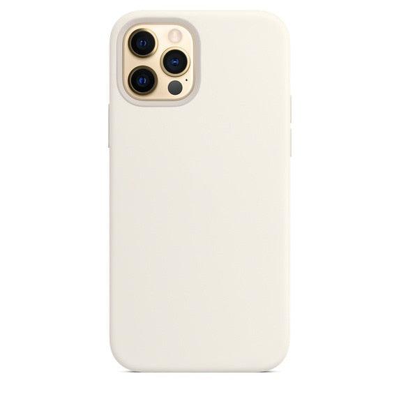 Elegant Style Solid Color Silicone Phone Cases For iPhone 13 14 Pro Max Classic Simple Case For iPhone 13 Pro Cover Slim Fit Silicone Back Cover For iPhone