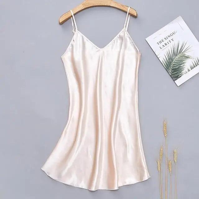 Elegant Wedding Bride Robe Lightweight Short Silk Sleepwear Women Indoor Bathrobes