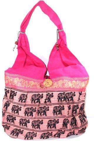 Sac besace Éléphant Coton Bohème Bandoulière Vintage