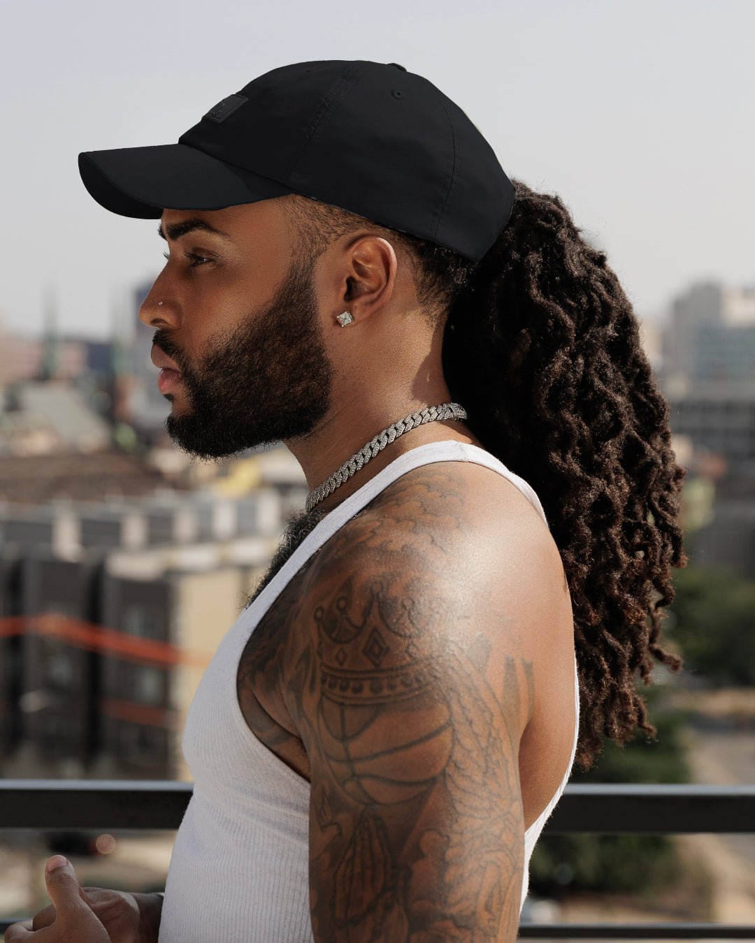 Black Waterproof Satin Lined Dad Hat - ThisandThatShoppe