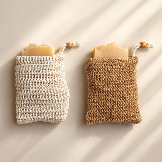 Sac à savon exfoliant