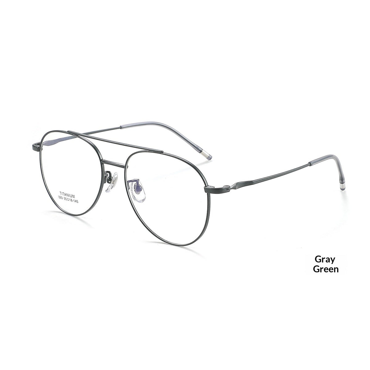 Retro Titanium-frame Fashion Glasses