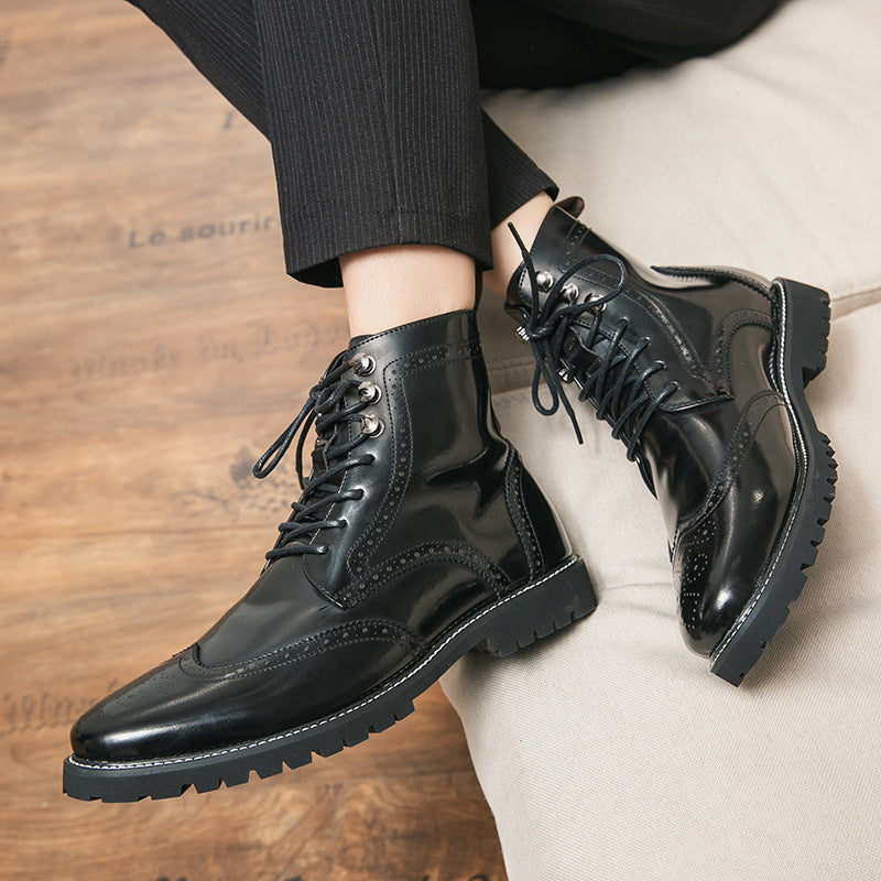 Outdoor Lace Up Fashion Martin Boots
