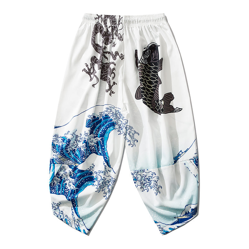 YC134 Pantalon léger Grandes Vagues