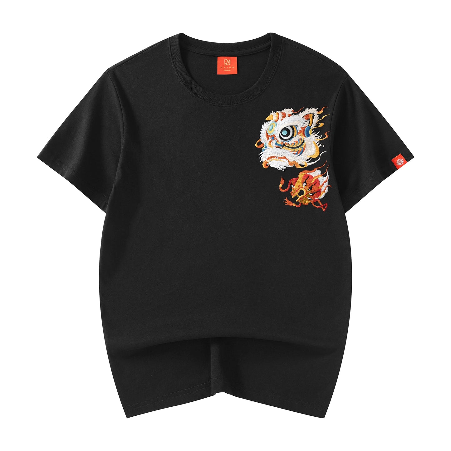 KH766 T-shirt brodé Lion